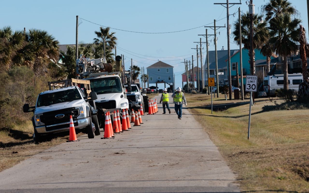 Bolivar Peninsula reliability project